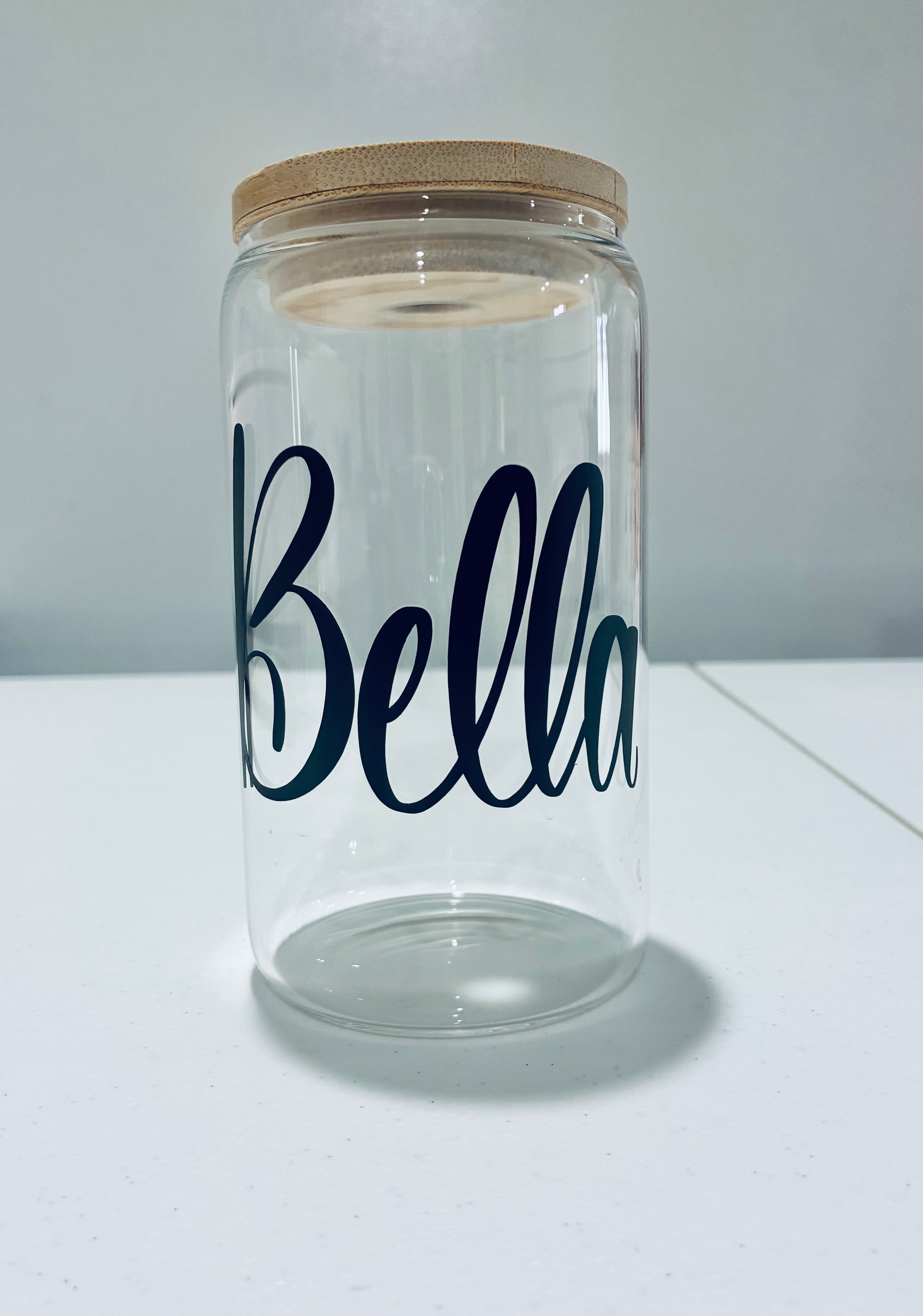 Personalized Glass Tumbler
